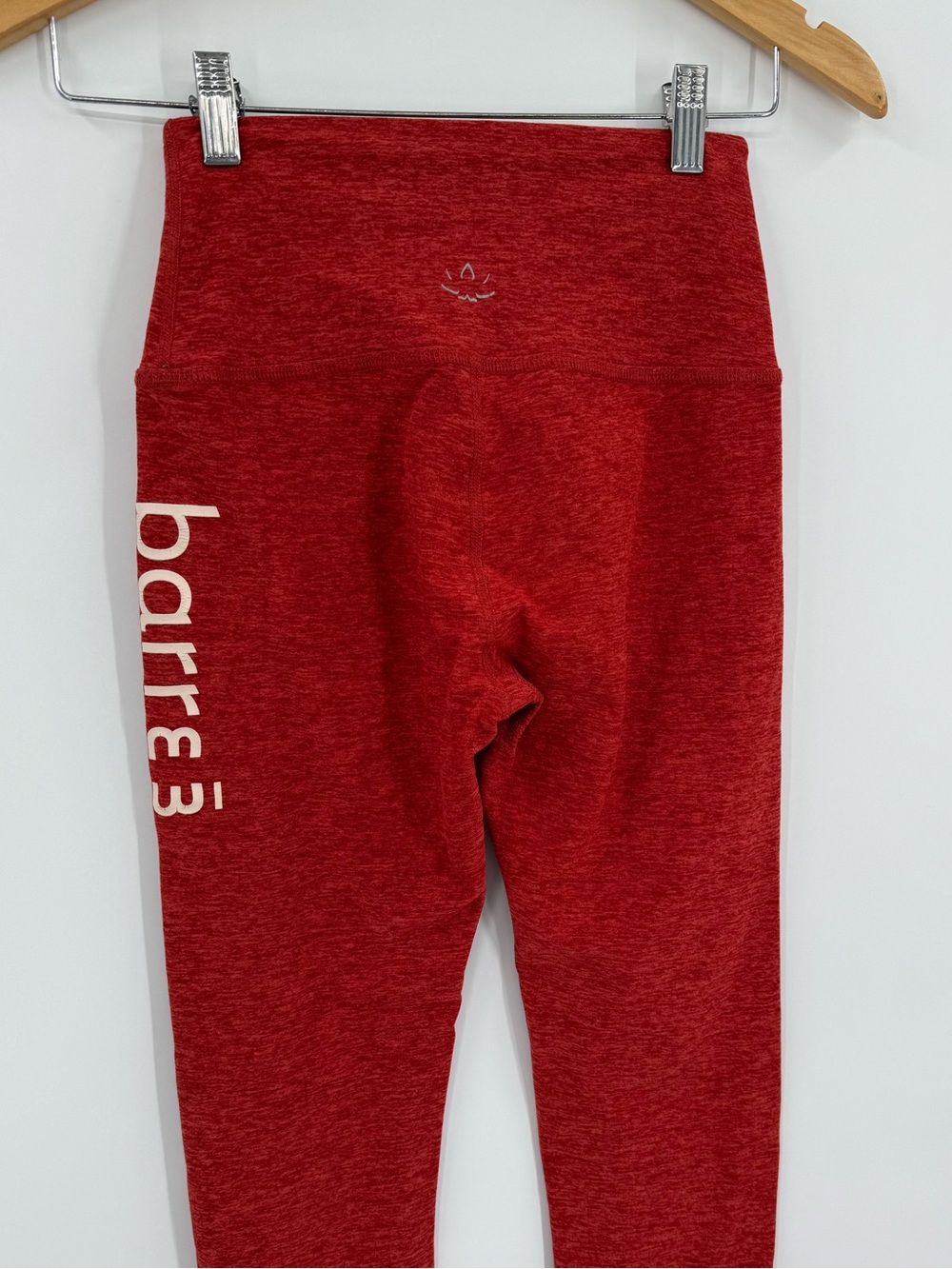 Beyond Yoga x Barre3 Space Dye High Waist Legging | Red | S - Picture 4 of 6